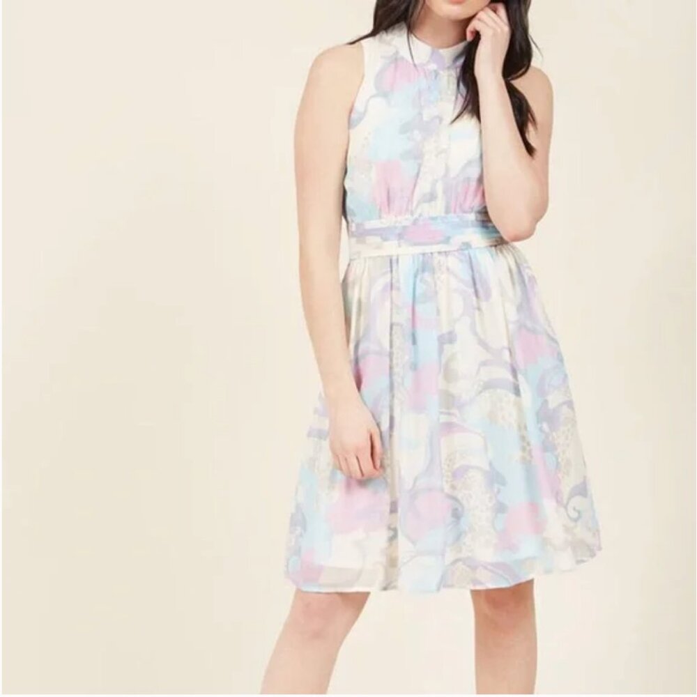 ModCloth Pastel Windy City summer dress